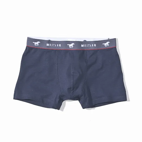 Pánské modré boxerky DAVID MUSTANG