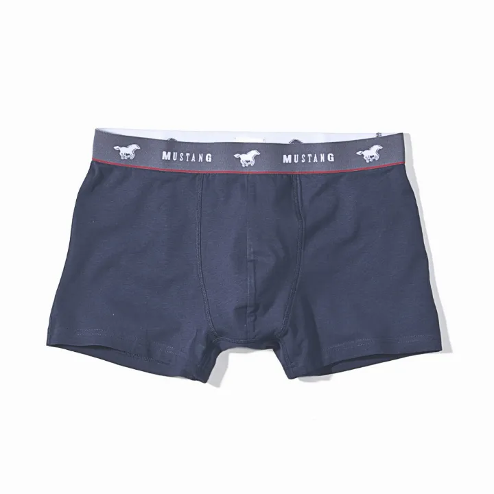 Pánské modré boxerky DAVID MUSTANG