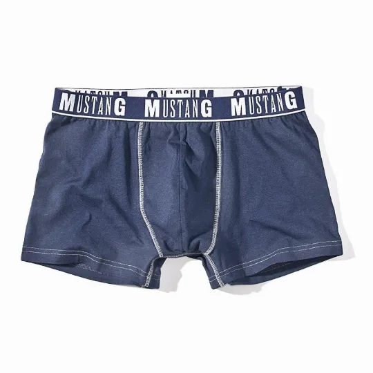 Pánské tmavě modré boxerky GIAN MUSTANG