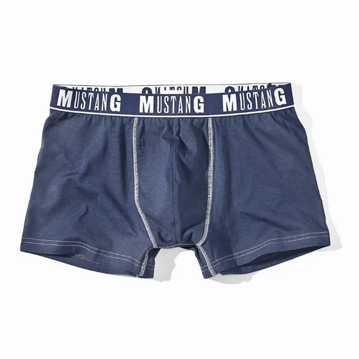 Pánské tmavě modré boxerky GIAN MUSTANG