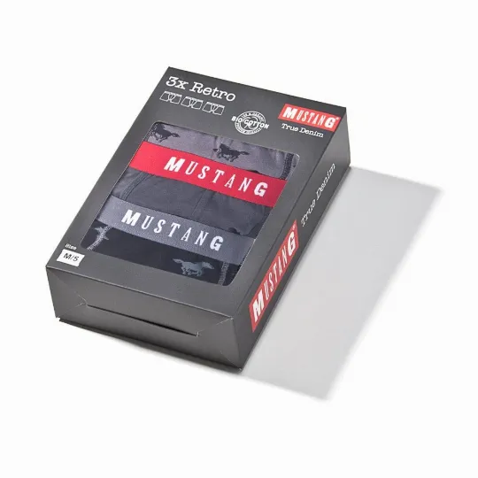 Výhodné trojbalení pánských boxerek Mustang Nilas MUSTANG